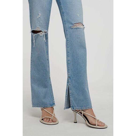 New Derek Lam 10 Crosby FRANKIE ULTRA HIGH RISE STRAIGHT LEG JEANS - Picture 5 of 13